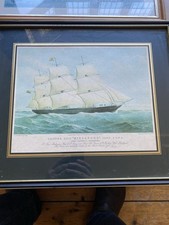 Three vintage maritime prints - maritime,