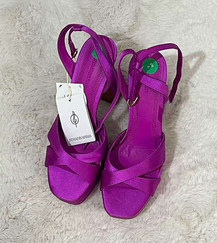 Stradivarius purple strappy - purple,