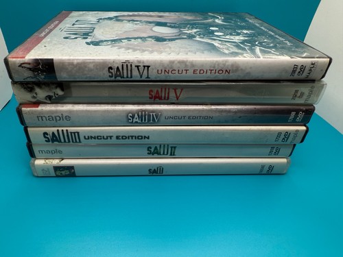 Saw horror movie dvd - 1-6,