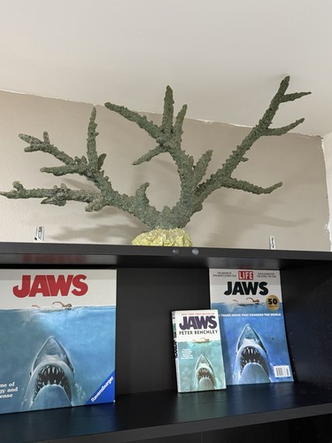 Large green coral sponge - large,