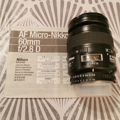 Nikon micro nikkor 60mm - af,