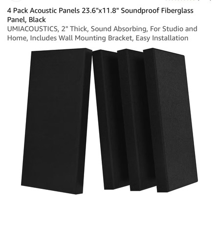 Pack acoustic panels - pack,