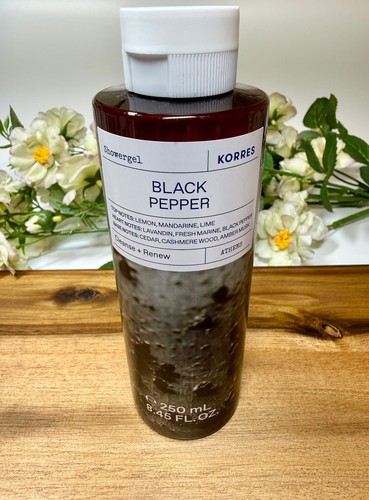 Korres shower gel - korres, pepper