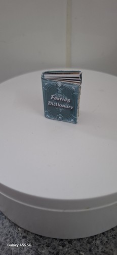 Dollhouse miniature book - miniature, of