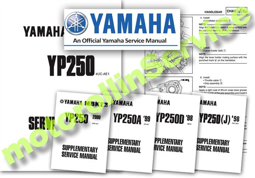 Yamaha yp250 majesty service - majesty,