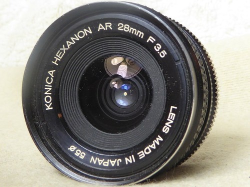 Konica hexanon 28mm 3 - konica, ar