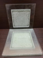 4x Nubo Glass Frosted Square