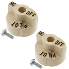 2 x ROBERTSHAW GAS VALVE CONTROL KNOB ON OFF PILOT FOR HENNY PENNY PITCO FALCON