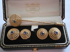 18 ct Gold /Sapphire Cuff