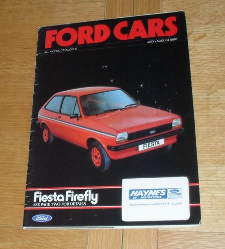 Ford brochure 1980 escort - 1980,