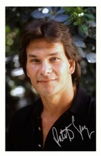 PATRICK SWAYZE AUTOGRAPH SIGNED PHOTO POSTER PRINT