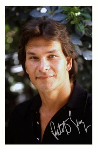 Patrick swayze autograph - patrick,
