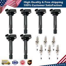 6X UF242 Ignition Coil+Iridium