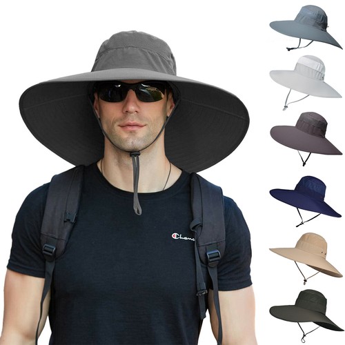 Mens sun hat wide - hat, brim