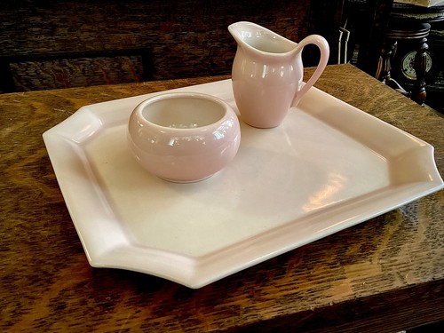 Vintage rookwood pottery pink - vintage,