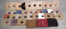 60x 78 RPM Gramophone Records Job Lot VTG Vinyl Bundle Shellac Mixed Genre!