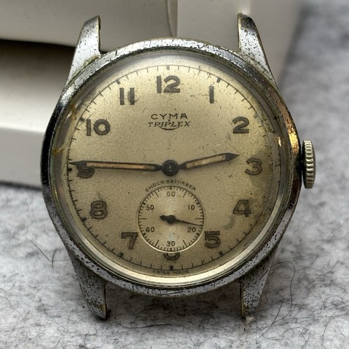 Broken vintage cyma triplex - vintage,