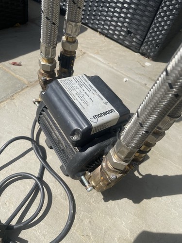 Monsoon shower pump excellent - monsoon,