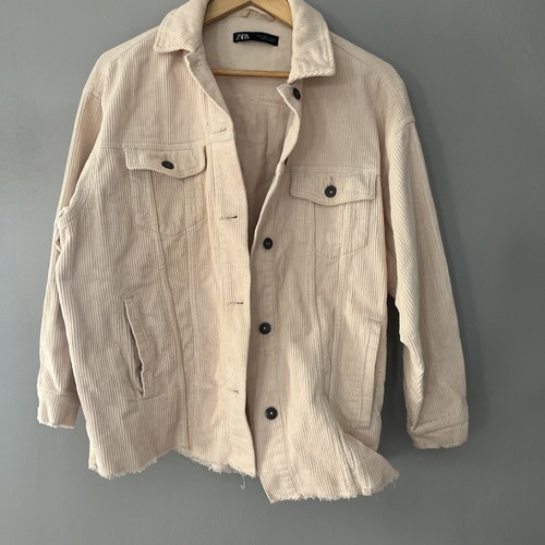 Zara corduroy jacket button - jacket,