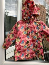 Girls Pink Rain Jacket