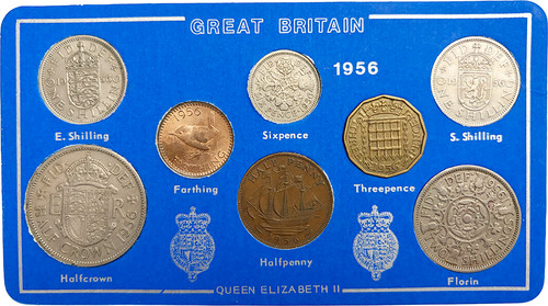 1956 coin collection year - 1956,