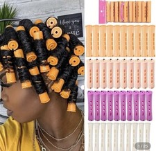 Hair Perm Rods Cold Rod Curlers Rollers for Salon Home Styling Tools 10-60Pcs