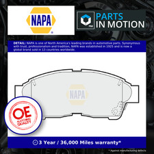 Brake Pads Set fits TOYOTA CURREN ST20 Front 1.8 2.0 93 to 98 NAPA 0446505010