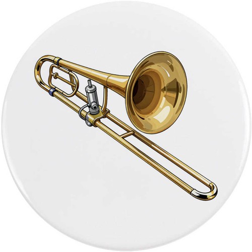Bass trombone button pin - button,