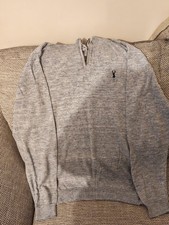Men's Next Thin Blue Jumper