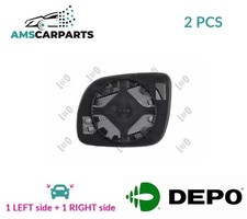 REAR VIEW MIRROR GLASS PAIR
