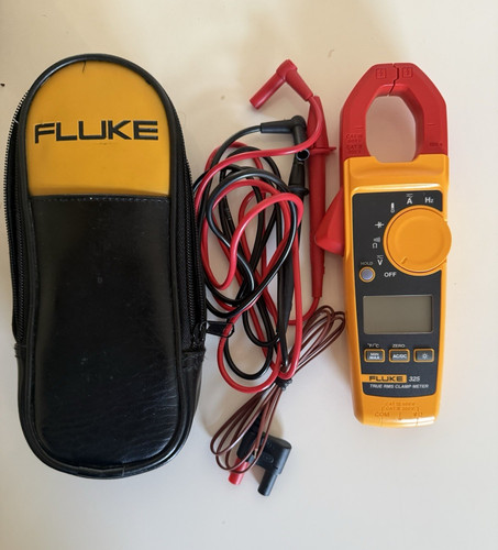 Fluke 325 true rms clamp - fluke,