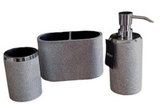 DKNY BATH ACCESSORY SILVER