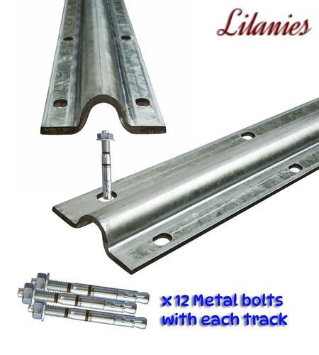 Sliding gate tracks for - 2, x