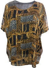 Black Gold Pinstripe Animal