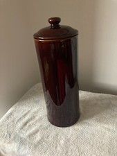 Storage Jars, Denmead Pottery for Spaghetti and Hornsea Saffron for Sugar