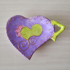 Soizick Limoges Heart Plate