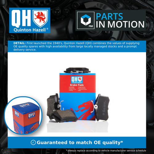 Brake pads set rear - pads,