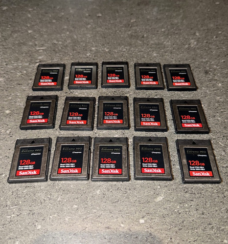 15x sandisk extreme pro 128gb - extreme,