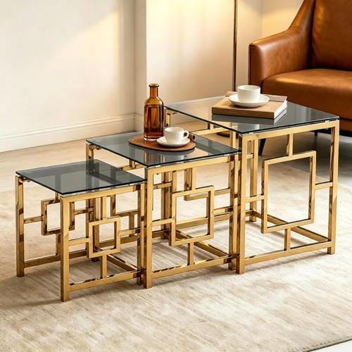 3pcs nesting table sets - 3pcs,