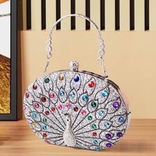 Peacock Pattern Handbag Trendy
