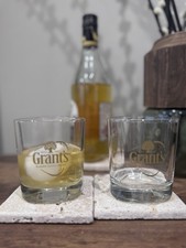 Pair of Vintage Grants Whiskey