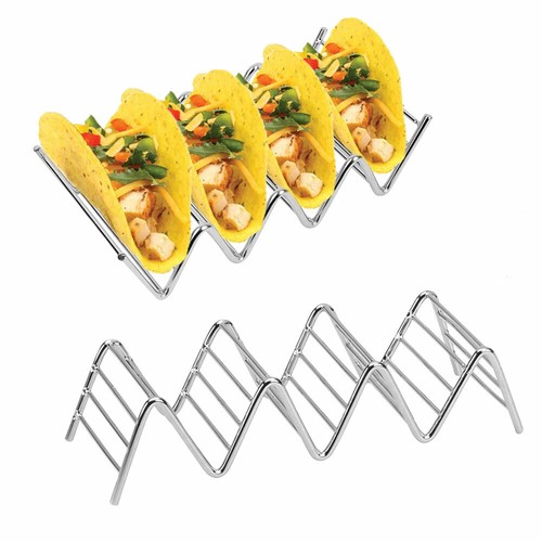 Slots stainless steel taco - 5-slots,