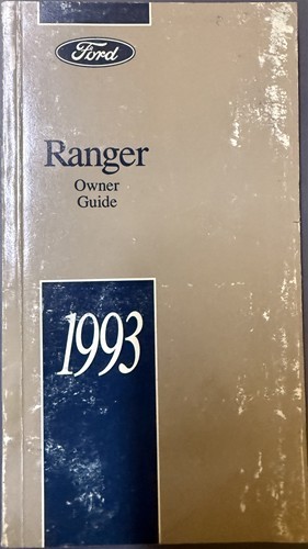 1993 ford ranger - 1993, owners