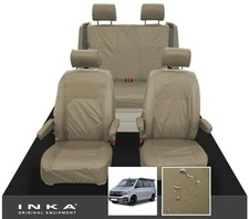 VW California Ocean/Coast/Beach/Surf Inka Fully Tailored Waterproof Seat Covers