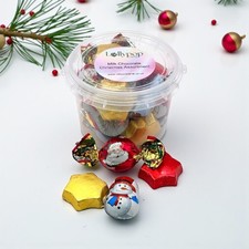 Milk Chocolate Christmas Assortment Bucket 180g
