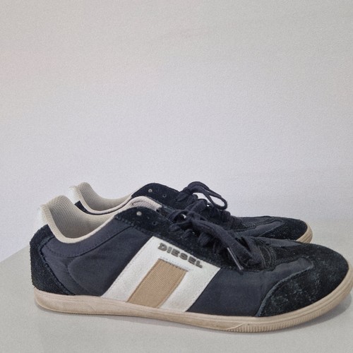 Diesel black suede vintagy - black,