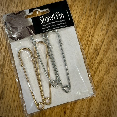 Metal shawl pins scarf - metal,