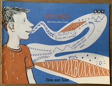 TIME AND TUNE Vox Box 1993 BBC BOOKLET Music For Schools SONG BOOK Sue Shields