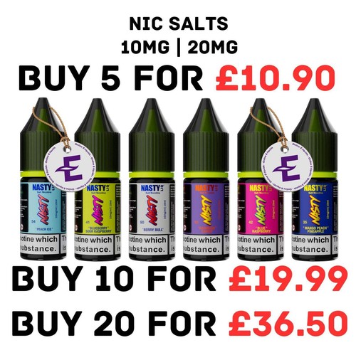 Nasty liq cig liquid 20 - e,