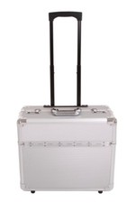 Large leather pilot case - large,